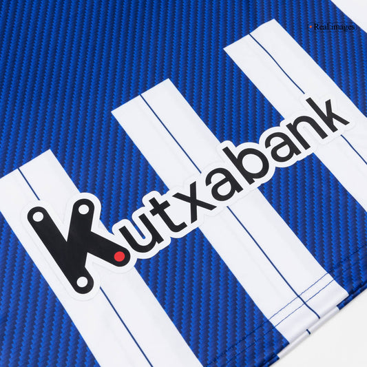 Men's Real Sociedad 2025/26 Home Soccer Jersey