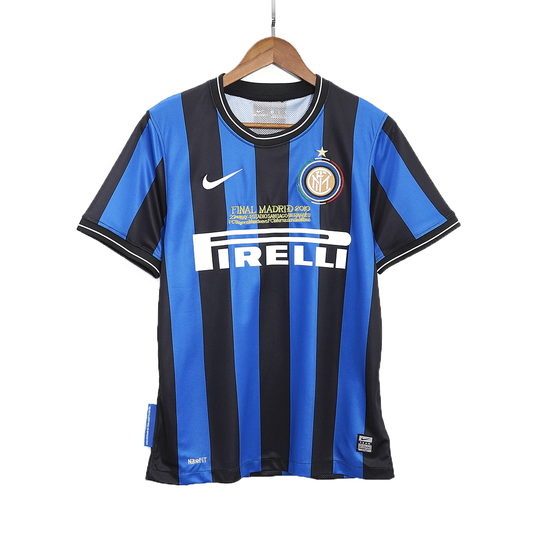 Retro Men's Inter Milan UCL Final 2009/10 Home Soccer Jersey