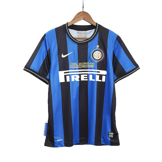 Retro Men's Inter Milan UCL Final 2009/10 Home Soccer Jersey