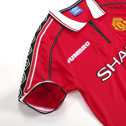 Retro Men's Manchester United 98/00 Home Soccer Jersey