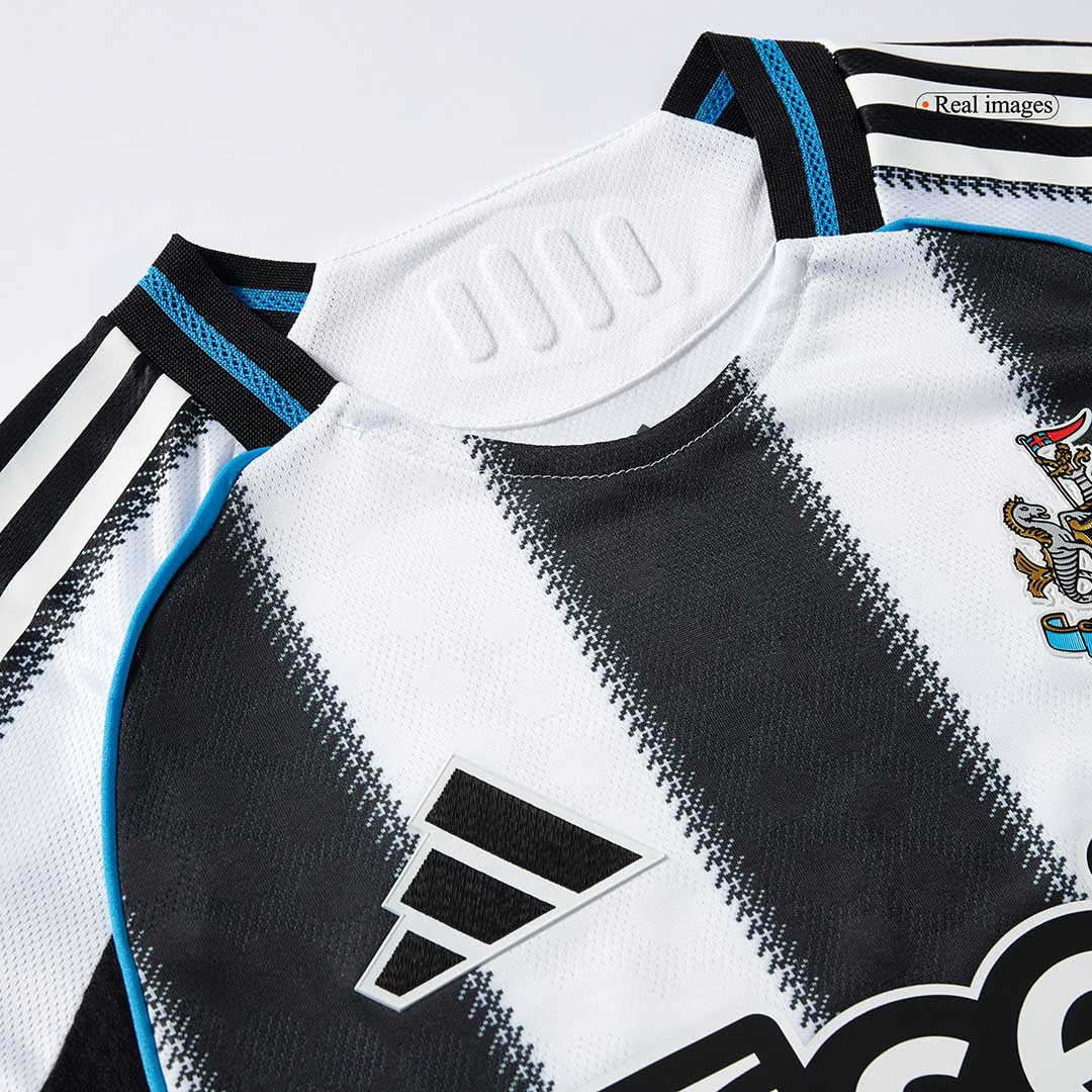 Men's Newcastle United 2025/26 Player Version Home Soccer Jersey - Slim Fit