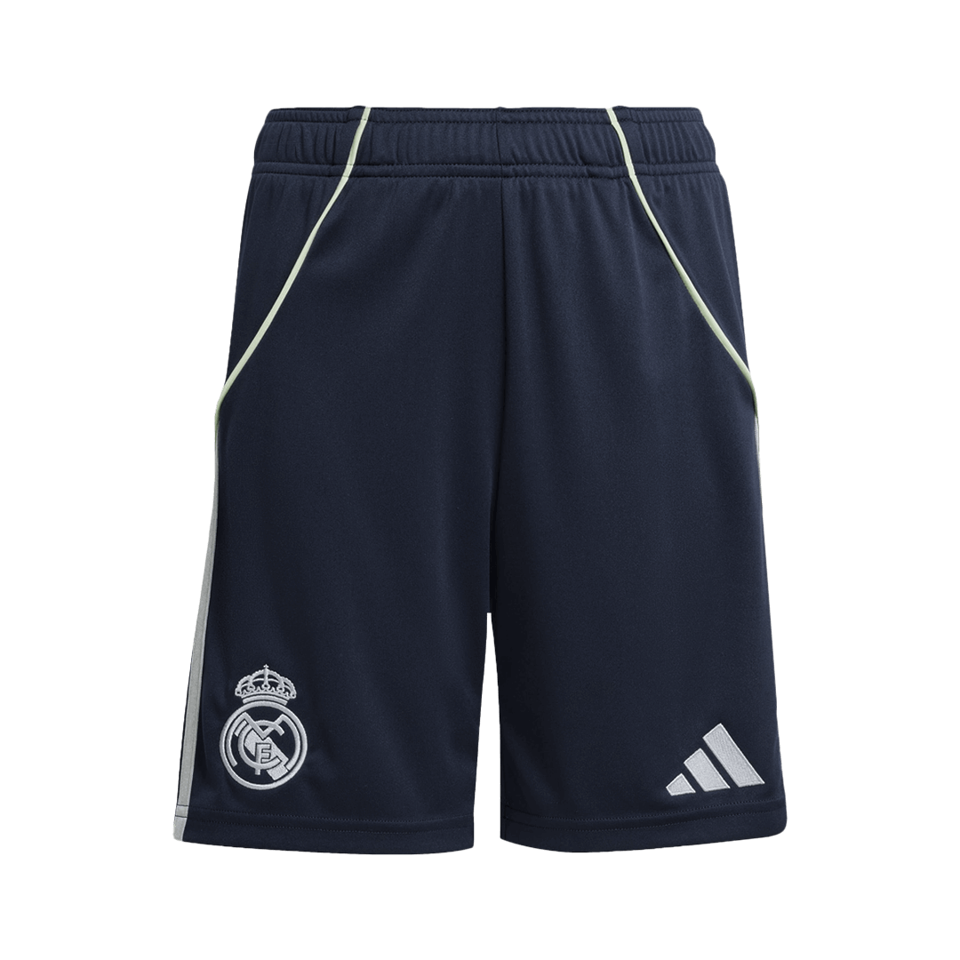 Men's Real Madrid 2025/26 Away Soccer Jersey Full Kit [PREMIUM]