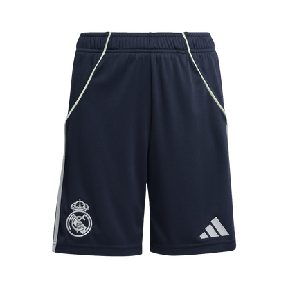 Men's Real Madrid 2025/26 Away Soccer Jersey Full Kit [PREMIUM]