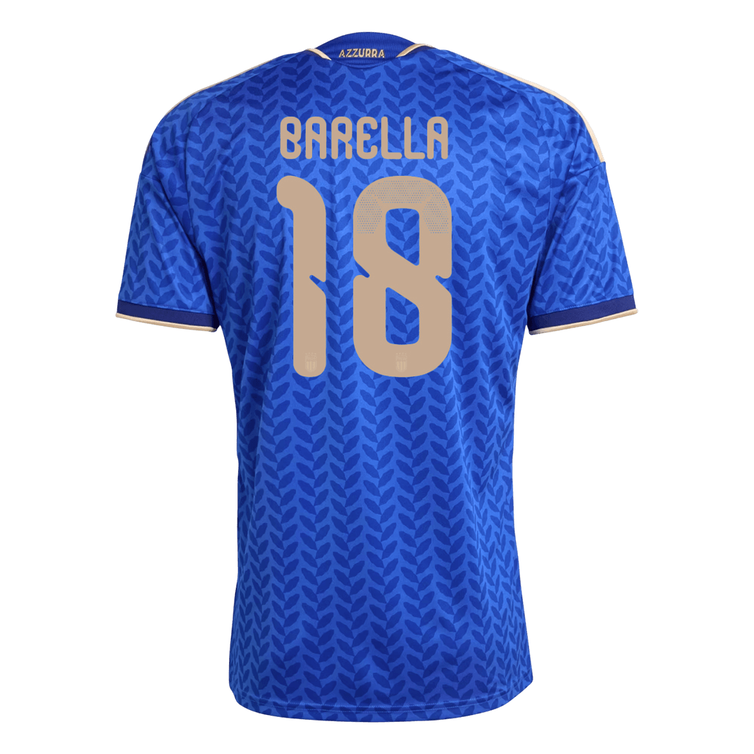 BARELLA #18 Men's Italy World Cup 2026 Home Soccer Jersey [PREMIUM]