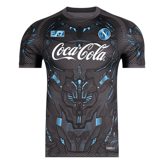 Men's Napoli 2025/26 Pre-Match Soccer Jersey