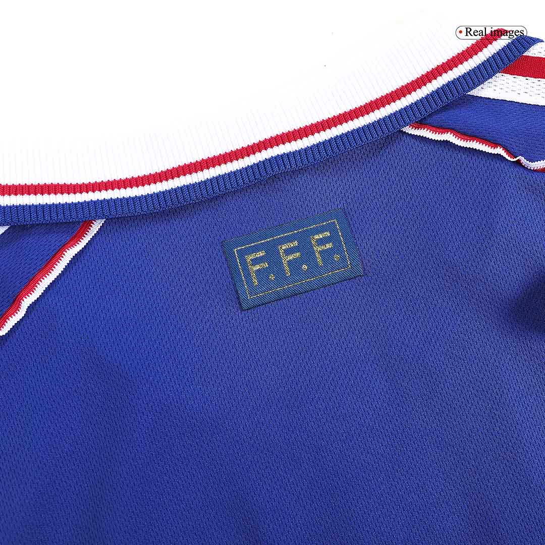 Retro Men's France World Cup 1998 Home Soccer Jersey