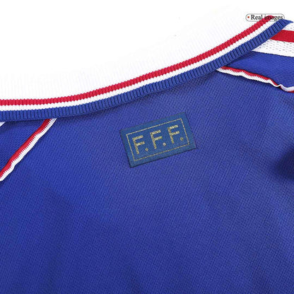 Retro Men's France World Cup 1998 Home Soccer Jersey