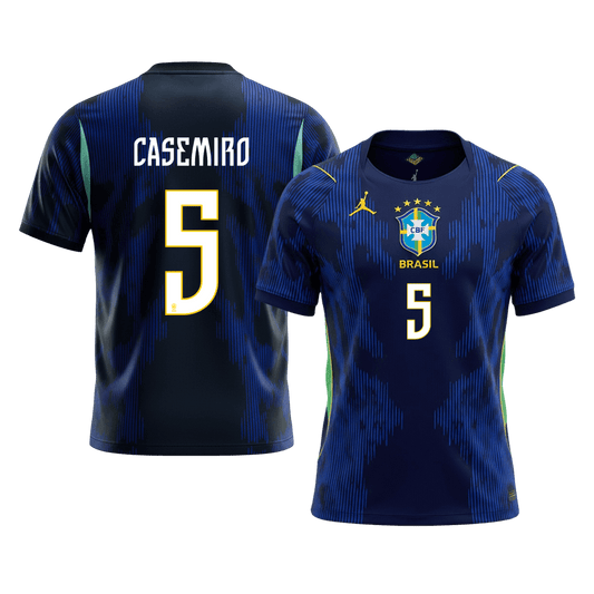 CASEMIRO #5 Men's Brazil World Cup 2026 Away Soccer Jersey