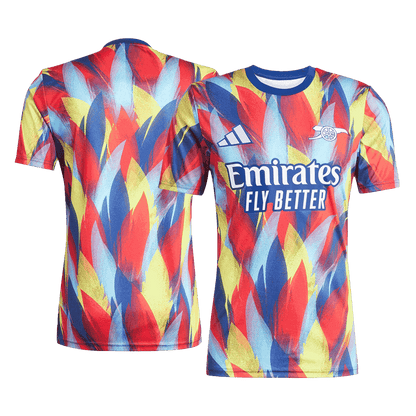 Men's Arsenal 2025/26 Pre-Match Soccer Jersey