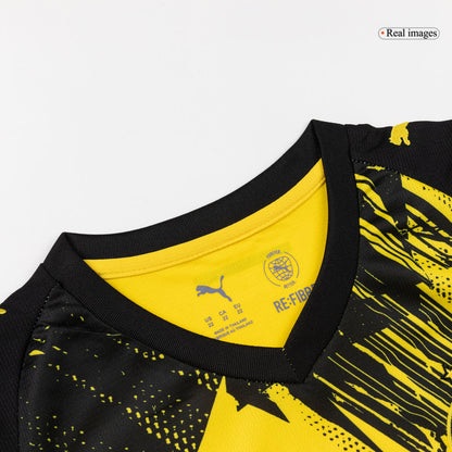 Kid's Borussia Dortmund 2025/26 Home Soccer Jersey Kit