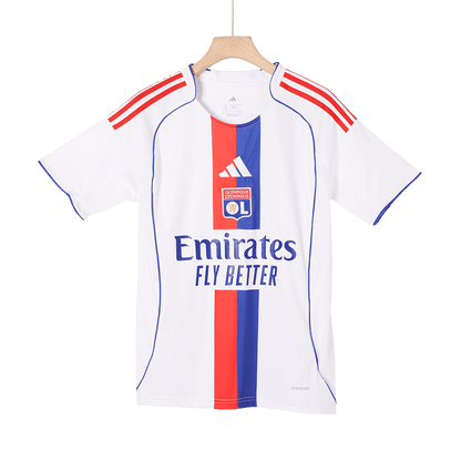 Men's Olympique Lyonnais 2025/26 Home Soccer Jersey