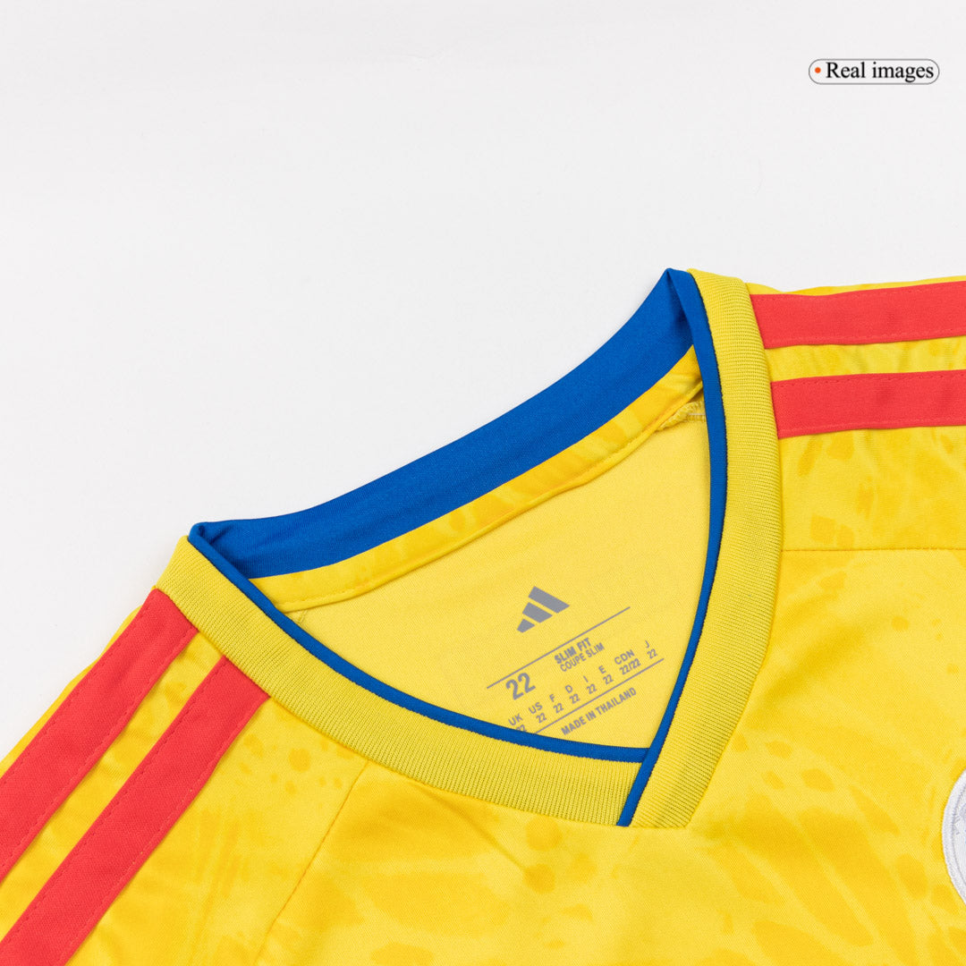 Kid's Colombia World Cup 2026 Home Soccer Jersey Kit
