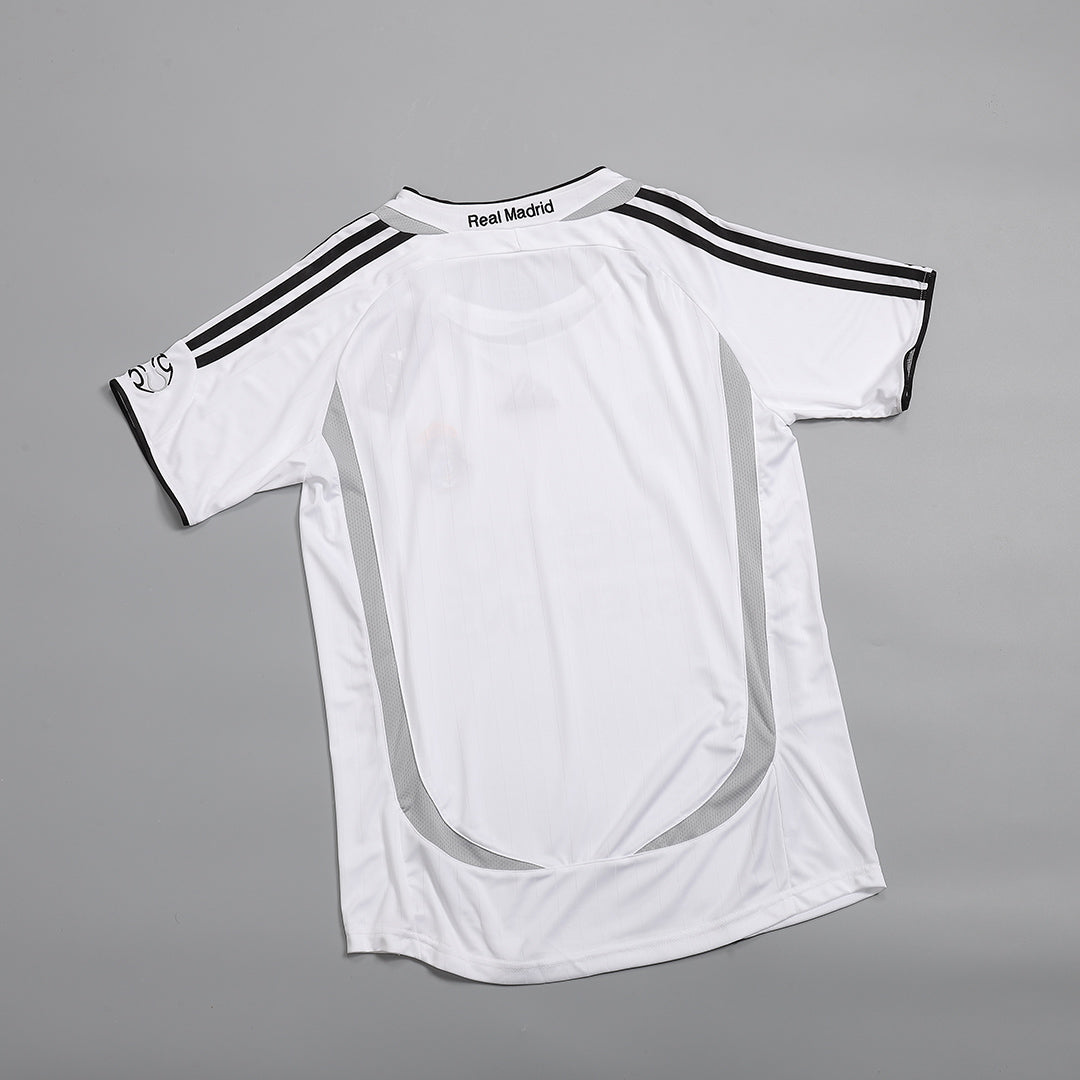 Retro BECKHAM #23 Men's Real Madrid 2006/07 Home Soccer Jersey