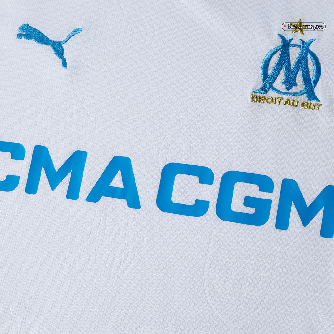 Men's Marseille 2025/26 Home Soccer Jersey
