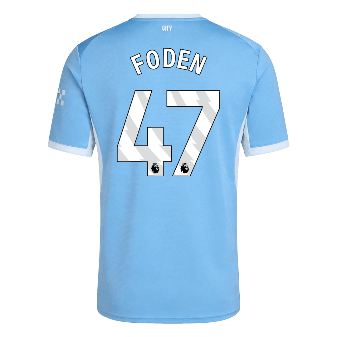 FODEN #47 Men's Manchester City 2026/27 Home Soccer Jersey