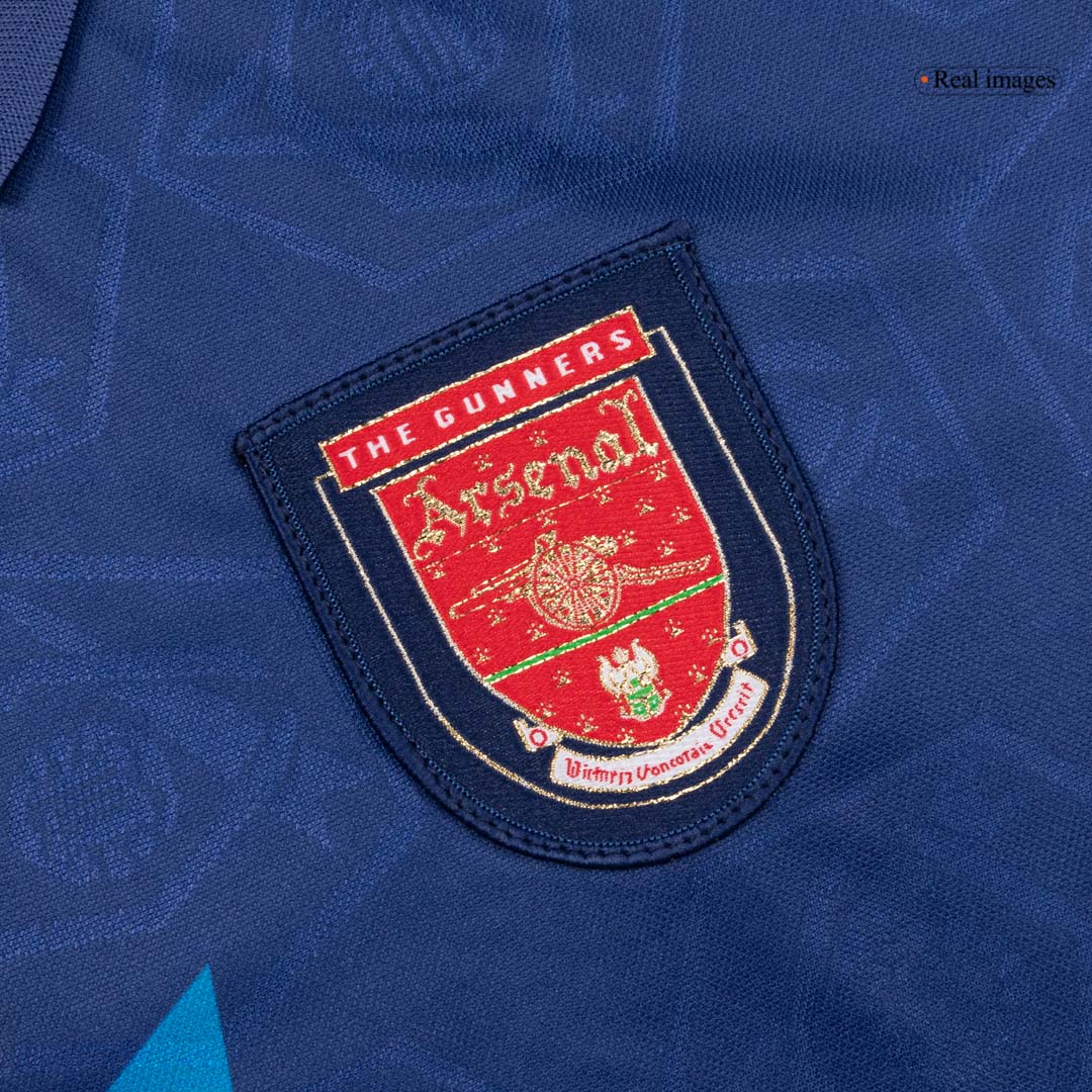 Retro Men's Arsenal 1995 Away Soccer Jersey