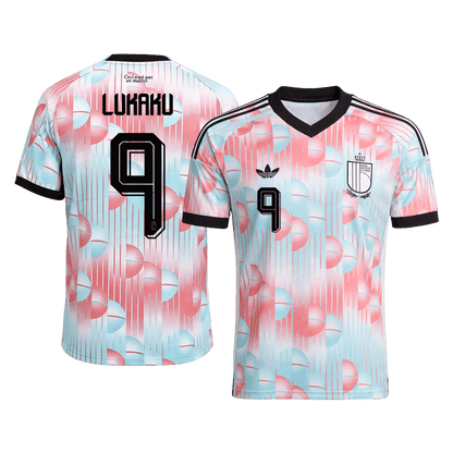 LUKAKU #9 Men's Belgium World Cup 2026 Away Soccer Jersey