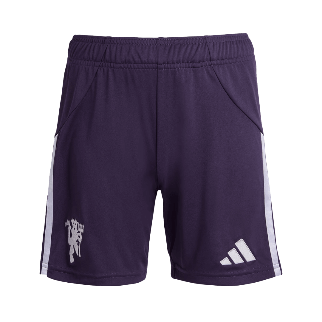 Men's Manchester United 2025/26 Away Soccer Shorts