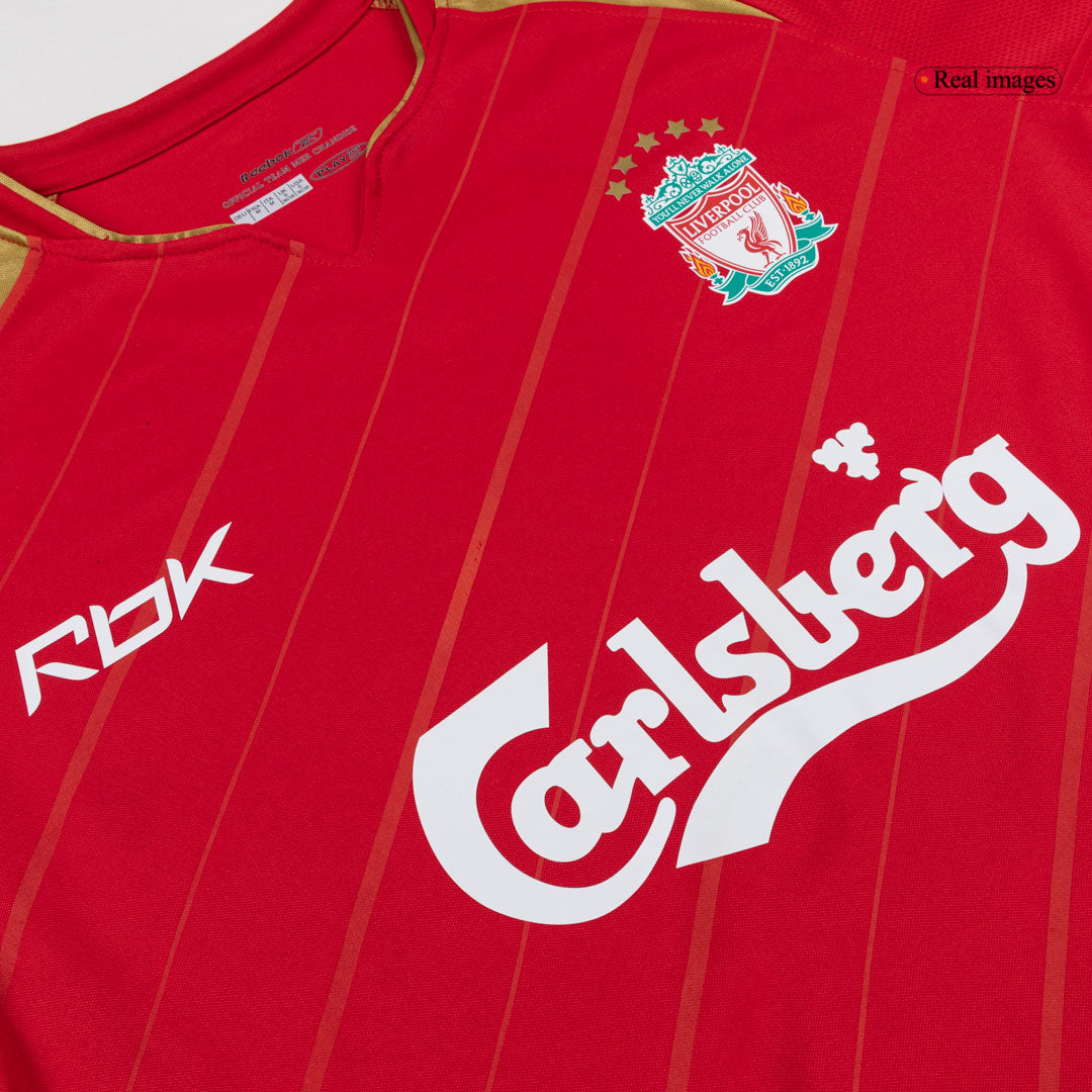 Retro Men's Liverpool 2005/06 Home Soccer Jersey