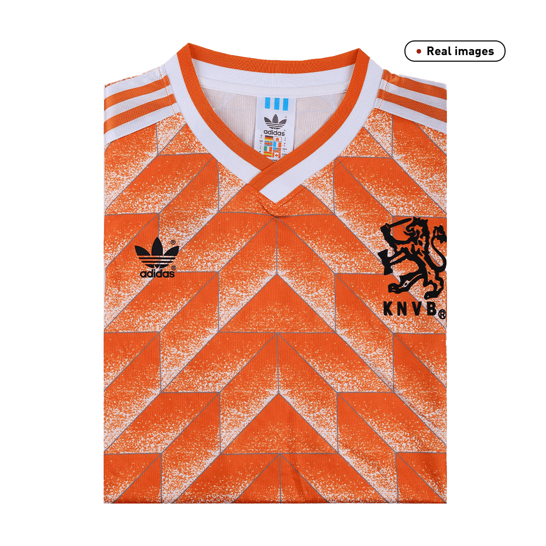 Retro Men's Netherlands 1988 Home Soccer Jersey