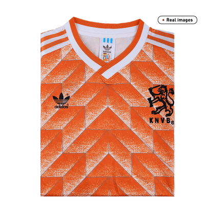 Retro Men's Netherlands 1988 Home Soccer Jersey