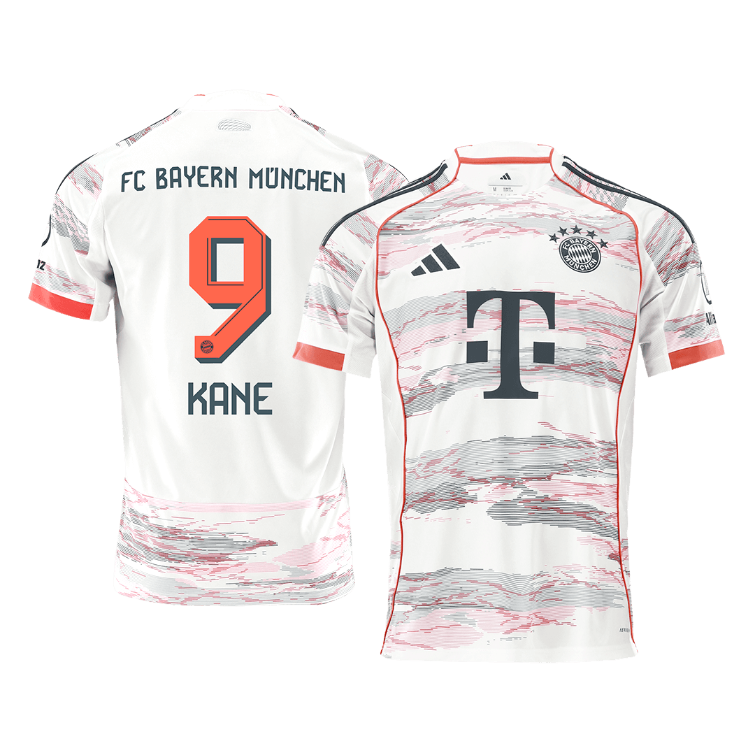 KANE #9 Men's Bayern Munich 2025/26 Away Soccer Jersey