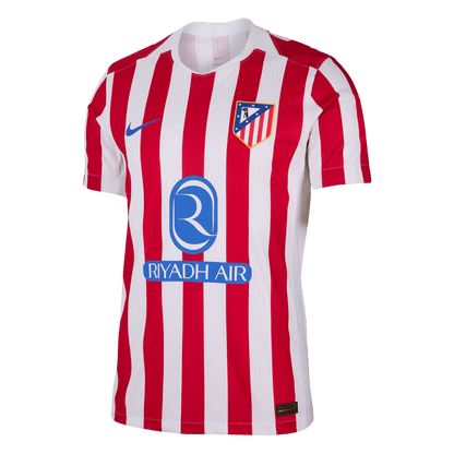 Men's Atletico Madrid 2025/26 Player Version Home Soccer Jersey - Slim Fit