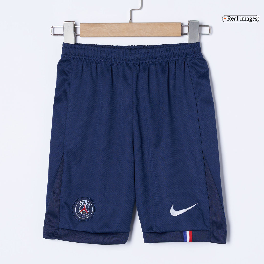 Kid's PSG 2025/26 Home Soccer Jersey Kit