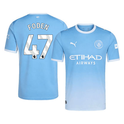 FODEN #47 Men's Manchester City 2026/27 Home Soccer Jersey