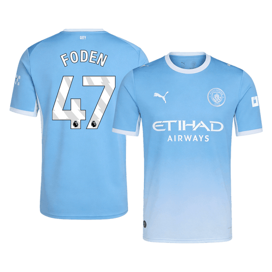 FODEN #47 Men's Manchester City 2026/27 Home Soccer Jersey