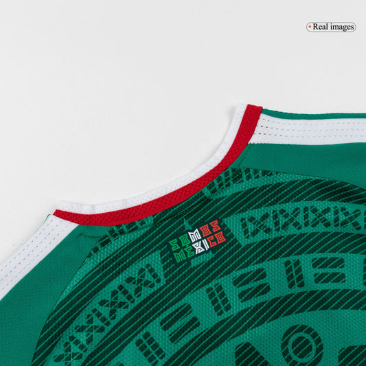 Men's Mexico World Cup 2026 Player Version Home Soccer Jersey - Slim Fit