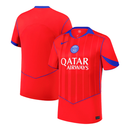 Men's PSG 2025/26 Third Away Soccer Jersey Full Kit