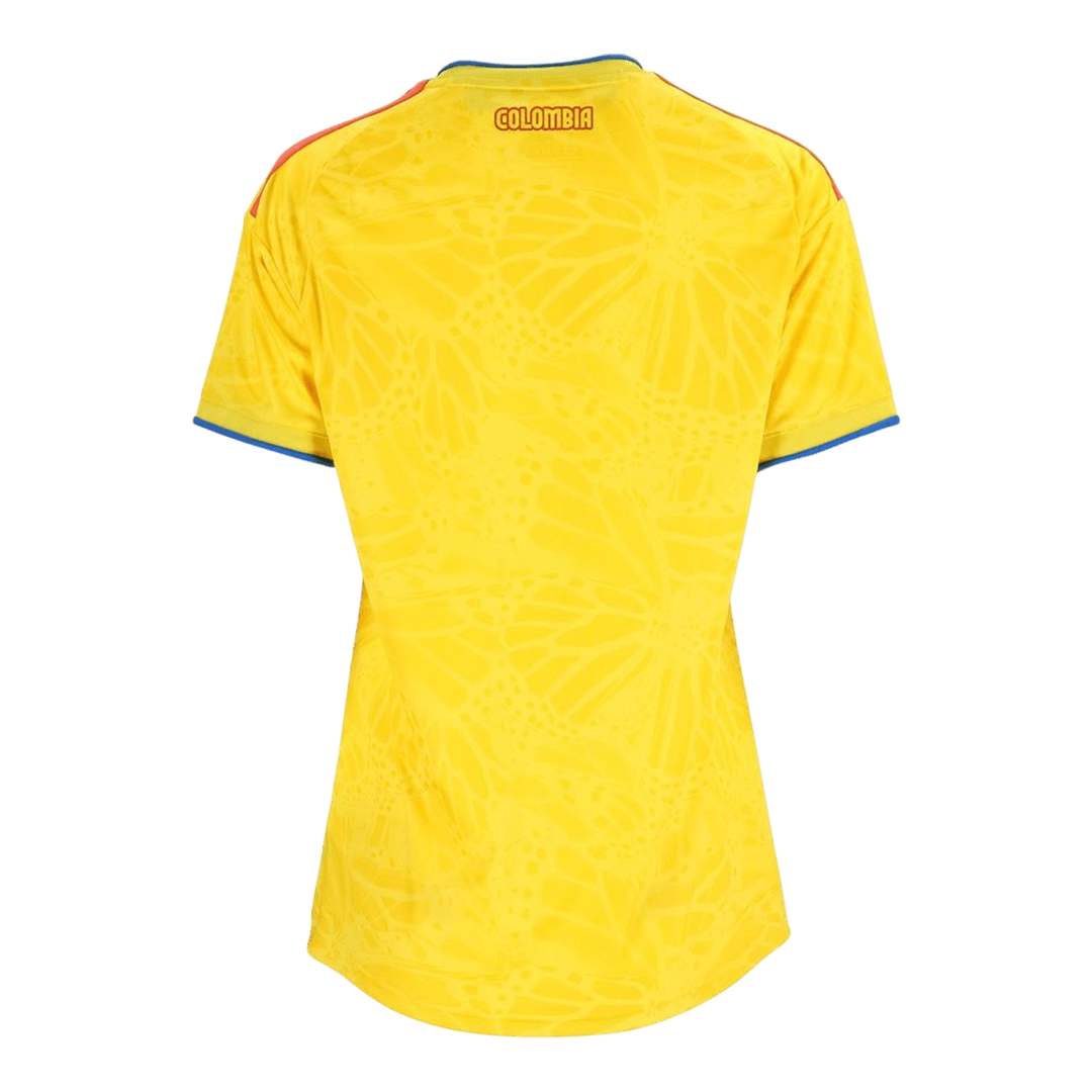 Women's Colombia World Cup 2026 Home Soccer Jersey