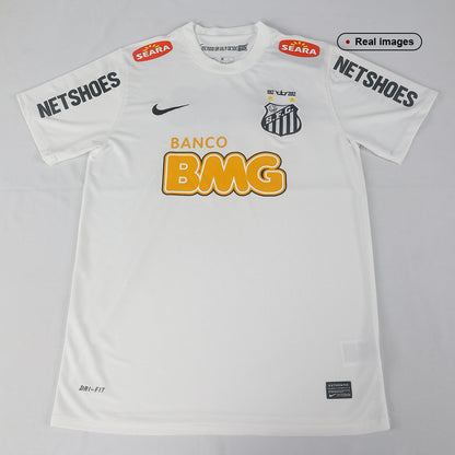 Retro Men's Santos FC 2011/12 Home Soccer Jersey
