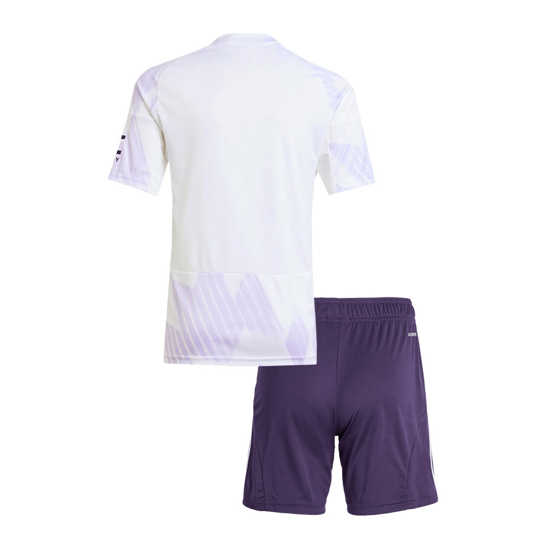 Kid's Manchester United 2025/26 Away Soccer Jersey Kit