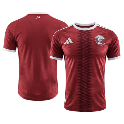 Men's Qatar World Cup 2026 Player Version Home Soccer Jersey - Slim Fit