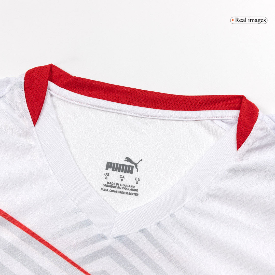 Men's RB Leipzig 2025/26 Player Version Home Soccer Jersey - Slim Fit