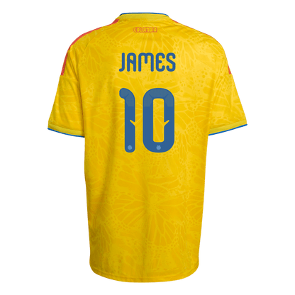 JAMES #10 Men's Colombia World Cup 2026 Home Soccer Jersey