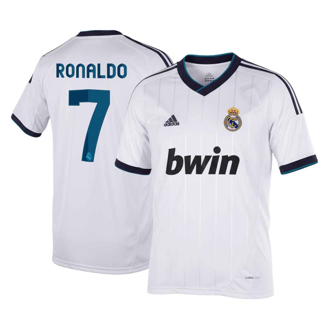 Retro RONALDO #7 Men's Real Madrid 2012/13 Home Soccer Jersey
