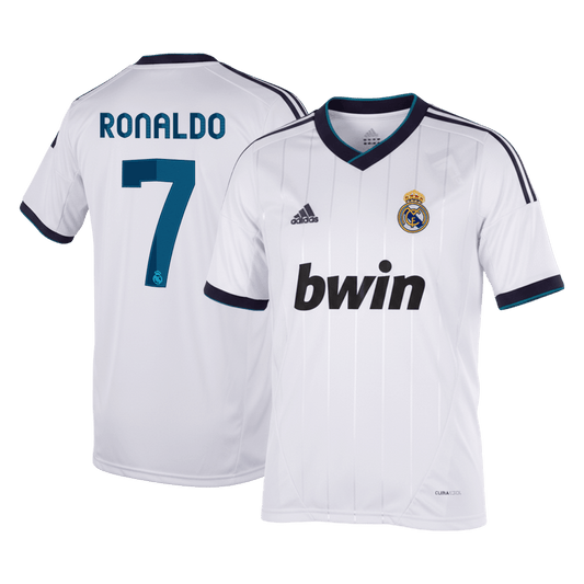 Retro RONALDO #7 Men's Real Madrid 2012/13 Home Soccer Jersey