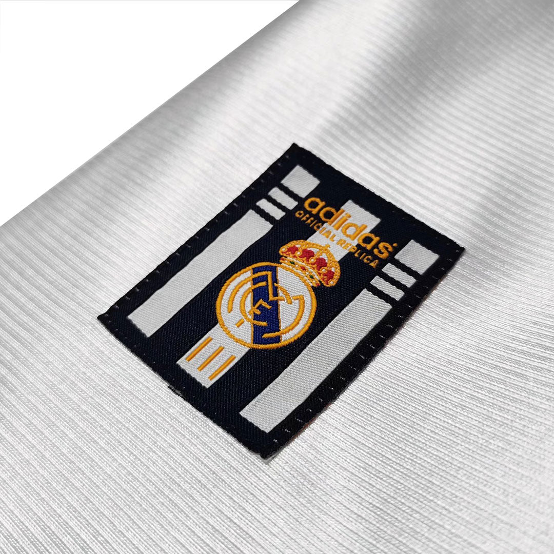 Retro RAUL #7 Men's Real Madrid 1999/00 Home Soccer Jersey