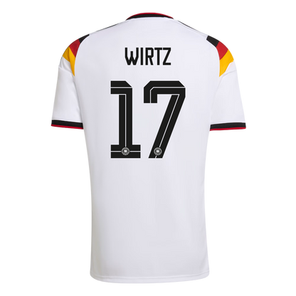WIRTZ #17 Men's Germany World Cup 2026 Home Soccer Jersey