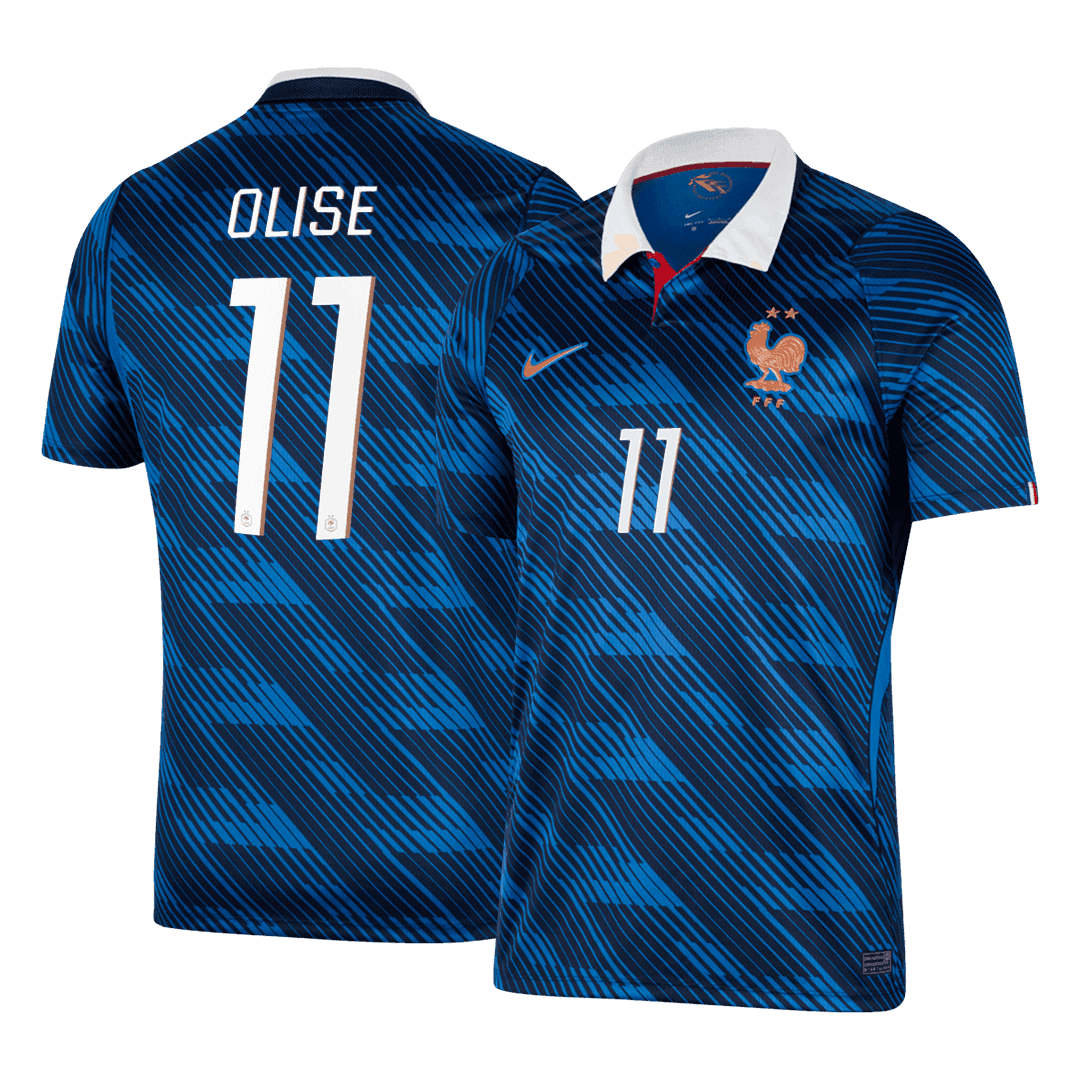 OLISE #11 Men's France World Cup 2026 Home Soccer Jersey