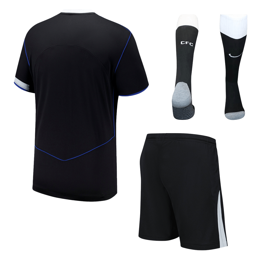 Men's Chelsea 2025/26 Third Away Soccer Jersey Full Kit