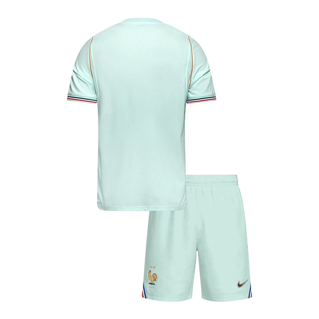 Kid's France World Cup 2026 Away Soccer Jersey Kit