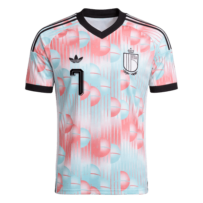 DE BRUYNE #7 Men's Belgium World Cup 2026 Away Soccer Jersey