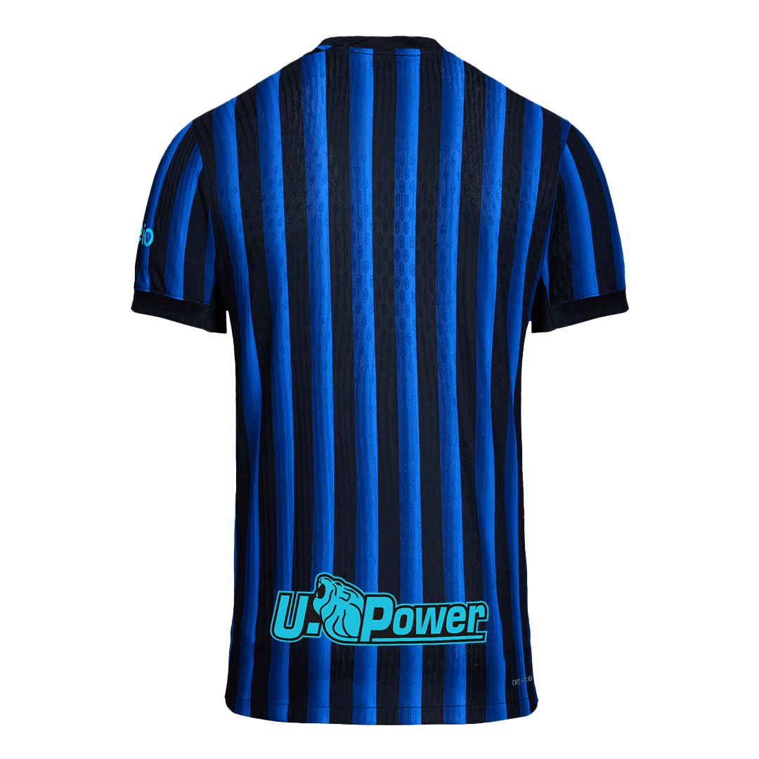 Men's Inter Milan 2025/26 Player Version Home Soccer Jersey - Slim Fit