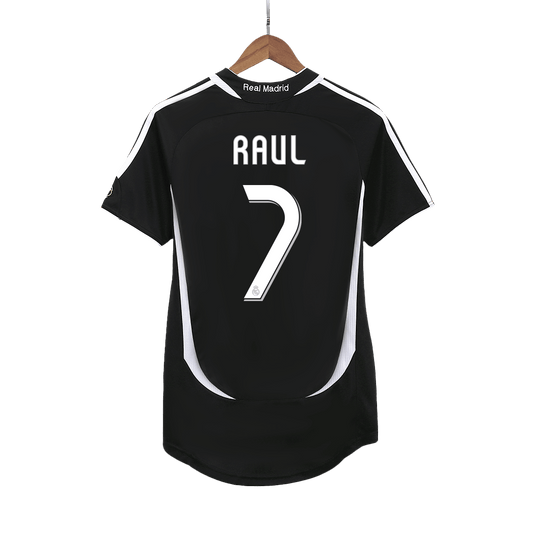 Retro RAUL #7 Men's Real Madrid 2006/07 Away Soccer Jersey