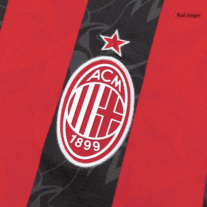 Men's AC Milan 2025/26 Home Soccer Jersey Full Kit [PREMIUM]