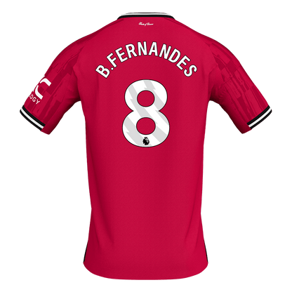 B.FERNANDES #8 Men's Manchester United 2025/26 Home Soccer Jersey [PREMIUM]